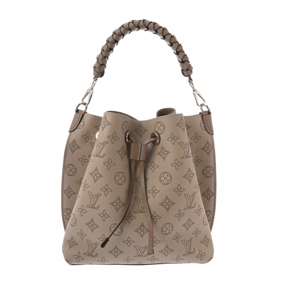 Louis Vuitton Monogram Mahina Muria Galle Leather Shoulder Bag